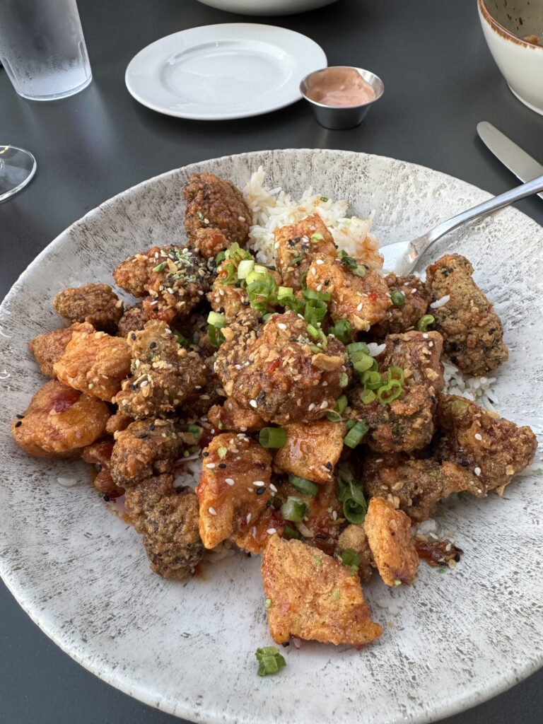 General Tso Chicken at Tavern in the Square in Boston