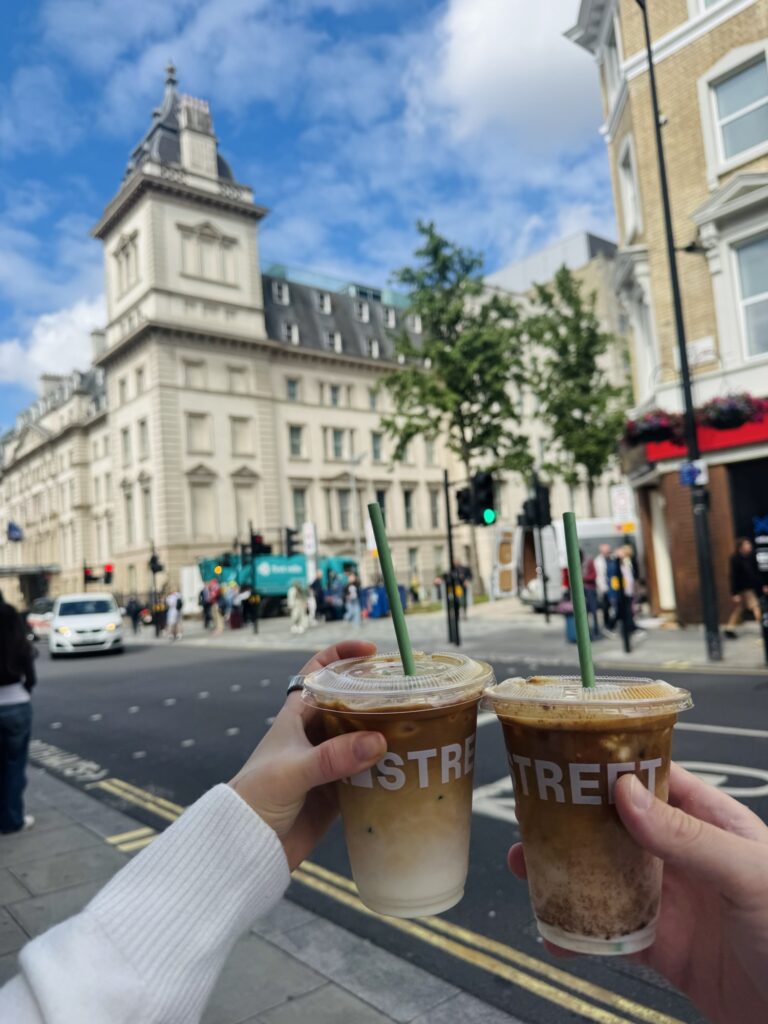 Blank Street Iced Lattes in London