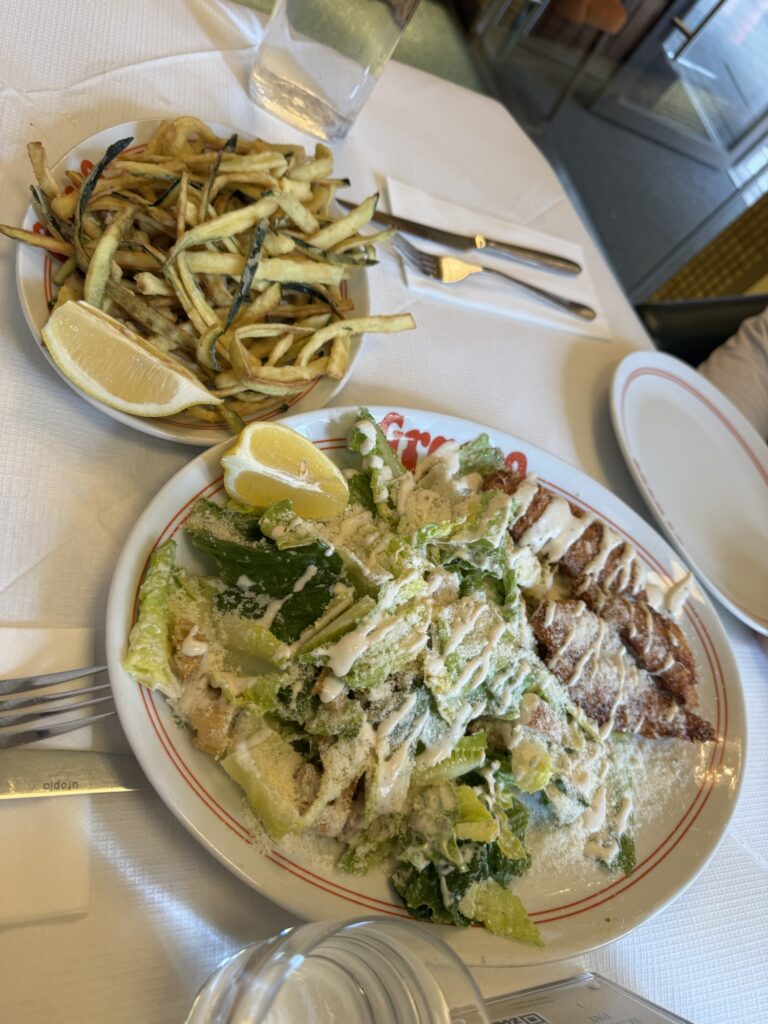Chicken Ceasar Salad at Grasso