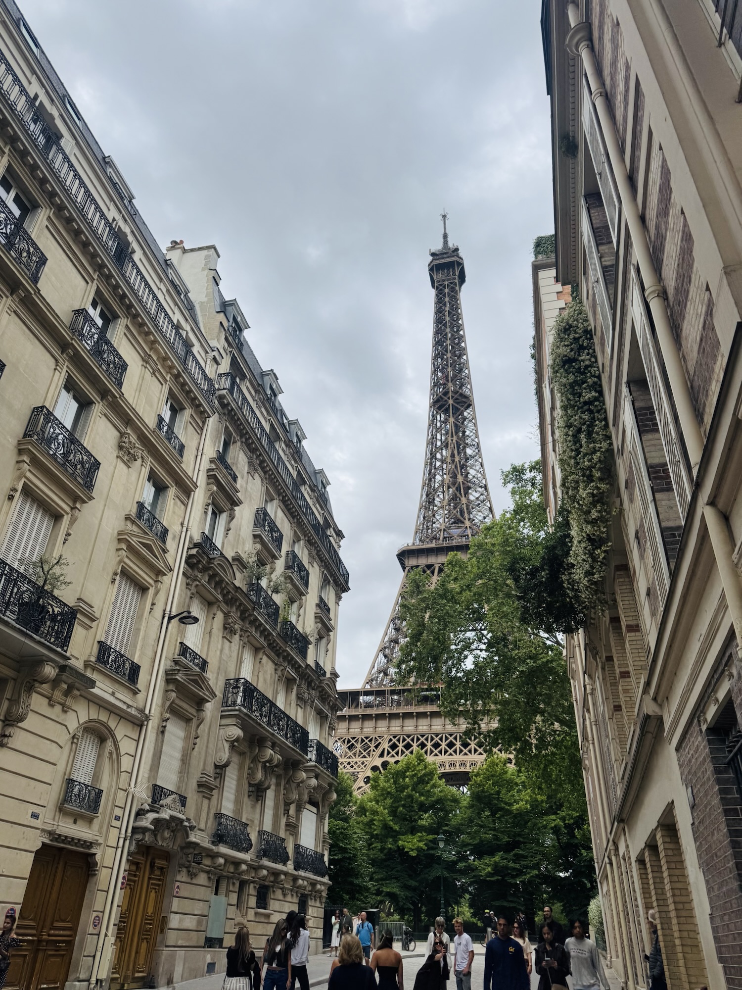 Eiffel Tower in Paris during the day