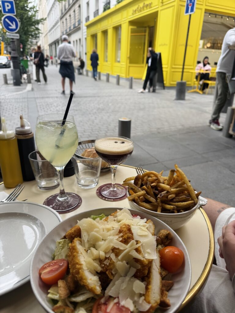 Lunch at Le Passage Saint Honore in Paris
