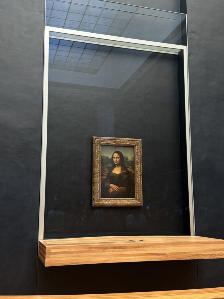 Mona Lisa at the Louvre in Paris