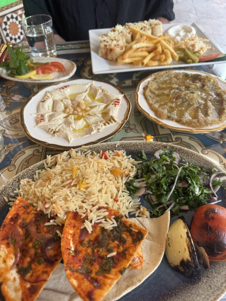 Halal food from Damascus House in Prague