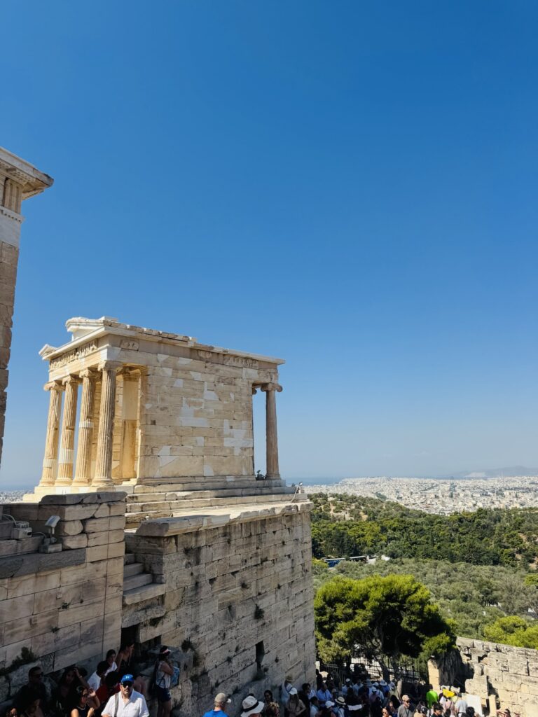 The Temple of Athena Nike in the Acropolis
