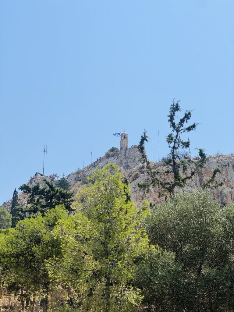 Lycabettus Hill from below