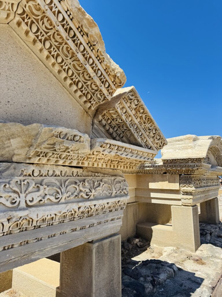 Architecture at the Ancient Theatre of Milos