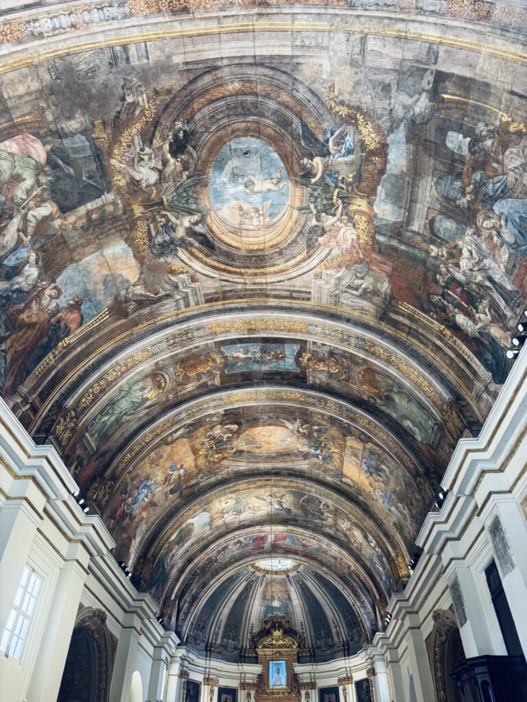 Church of Our Lady of Victories ceiling
