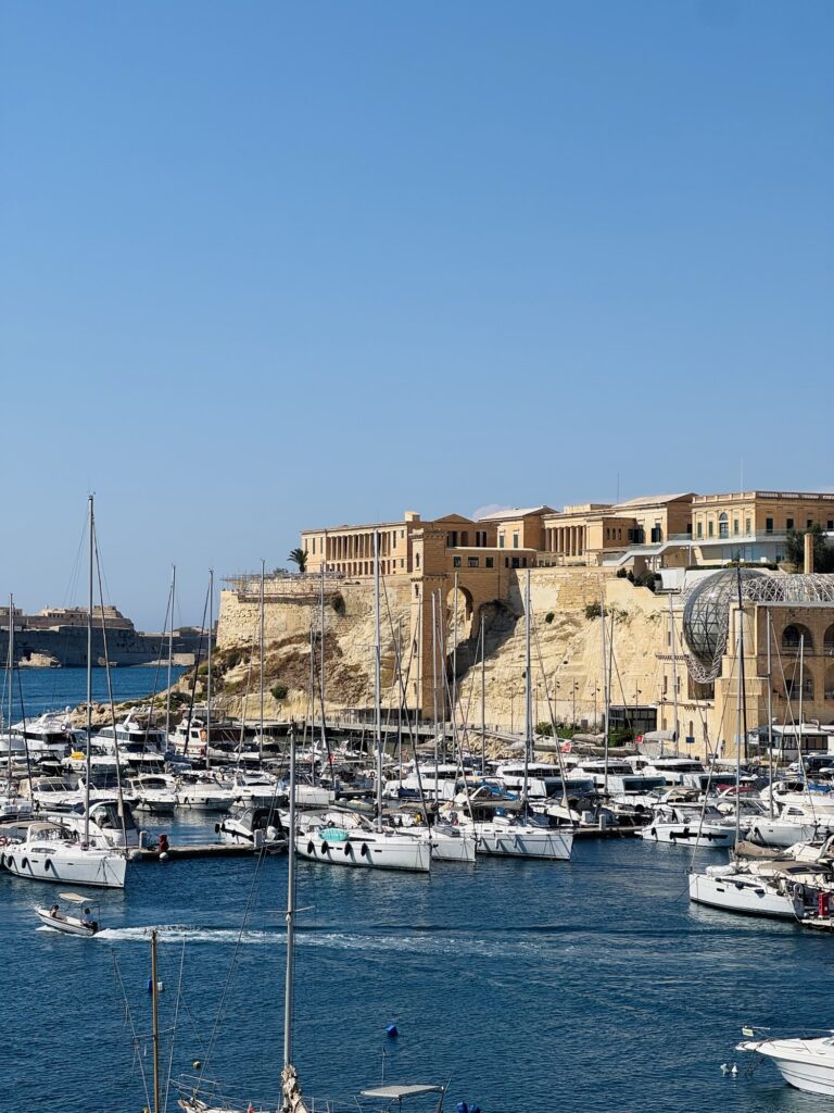 Birgu waterfront in Malta