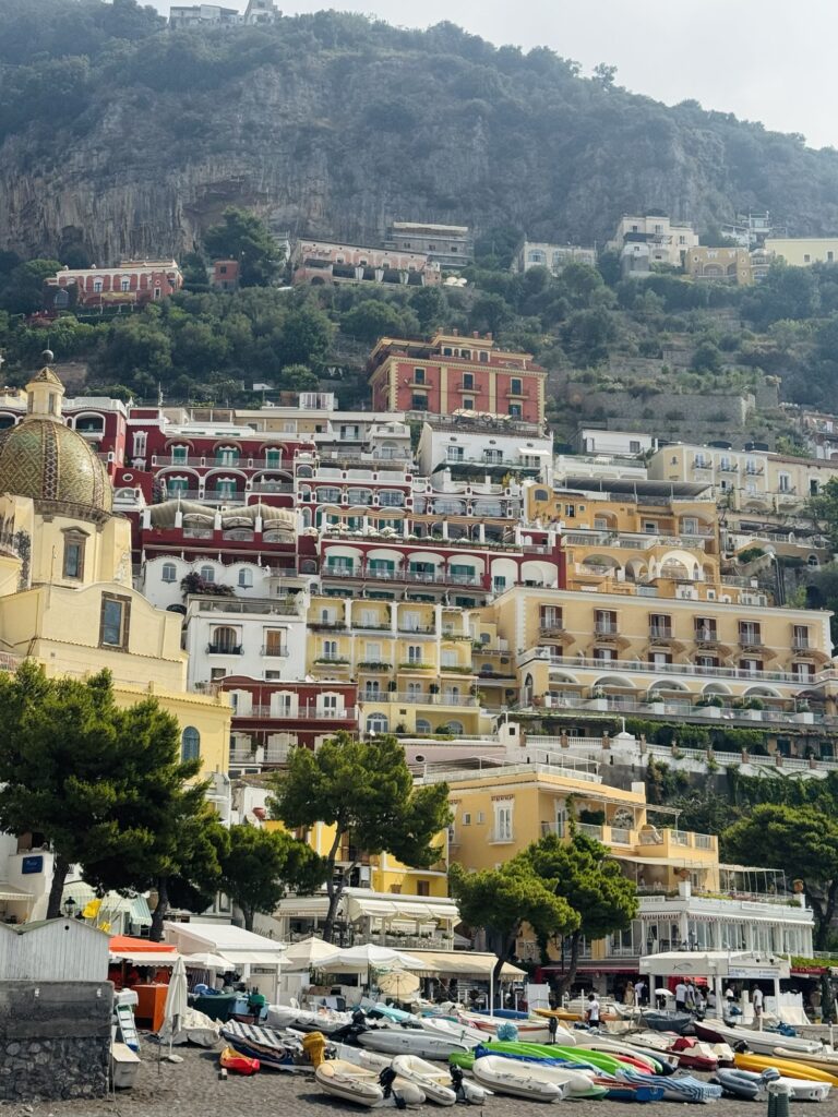 Positano on the Amalfi Coast in Italy