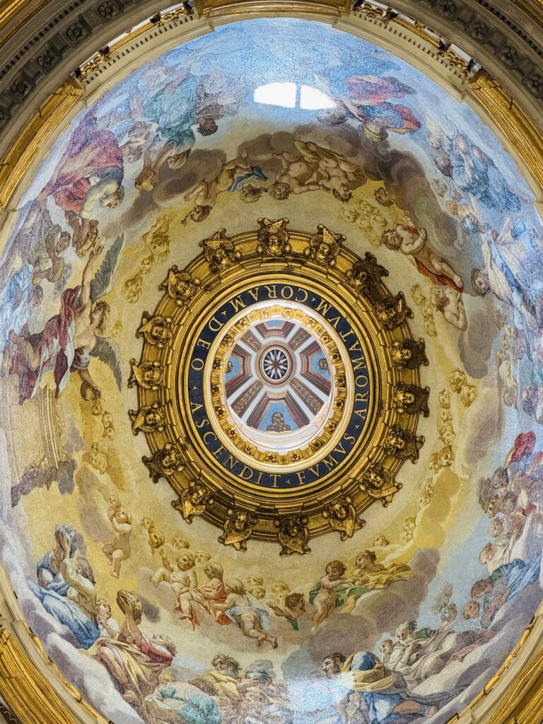 Dome from inside of the Vatican Museum