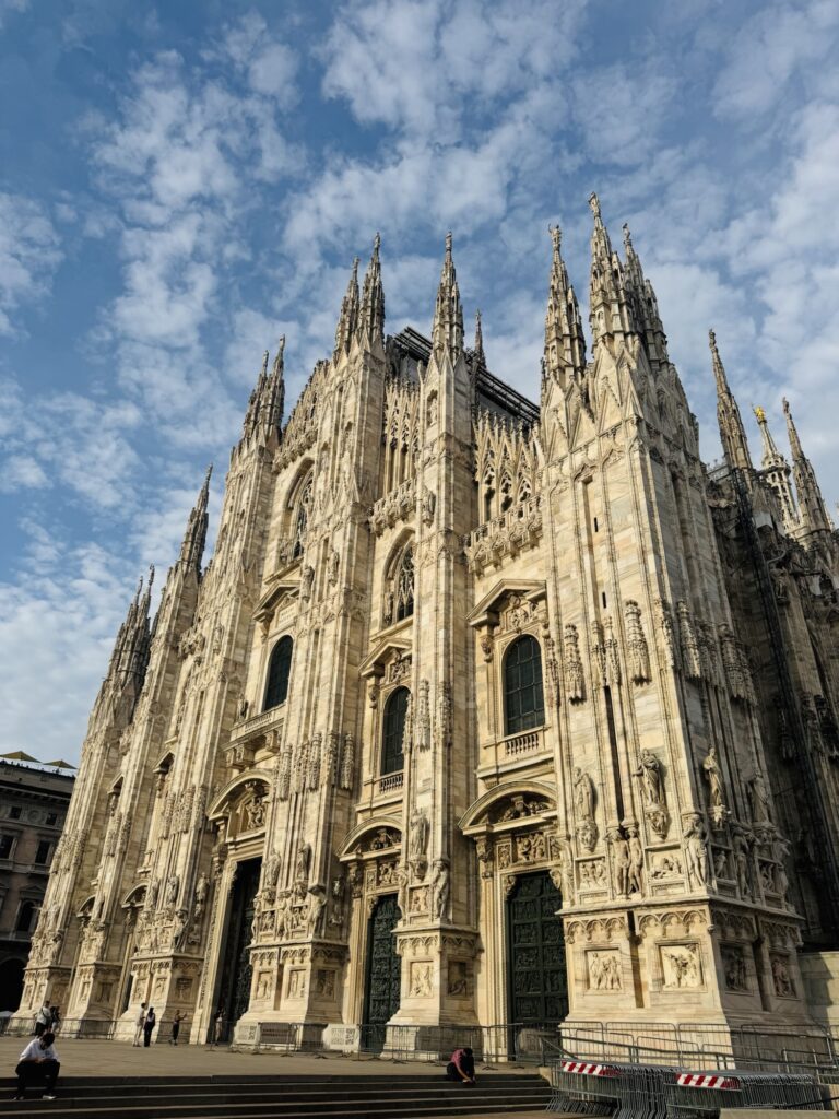 Duomo di Milano in Milan Italy