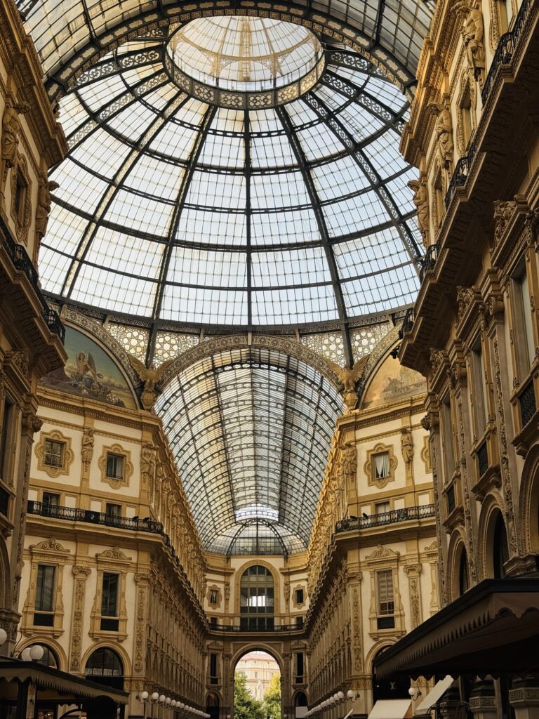 Galleria Vittorio Emanuele II in Milan Italy
