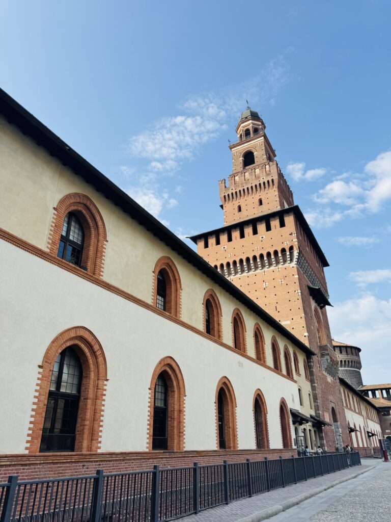 Castello Sforzesco in Milan Italy